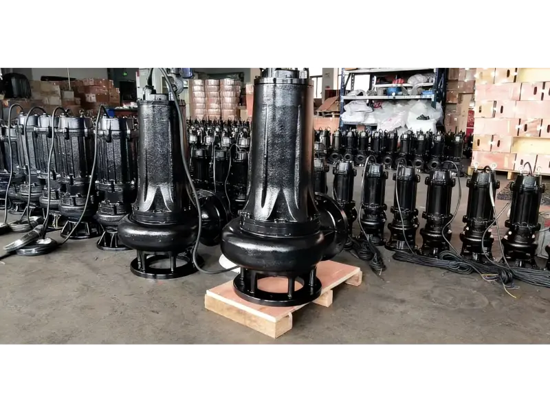 Submersible sewage pumps